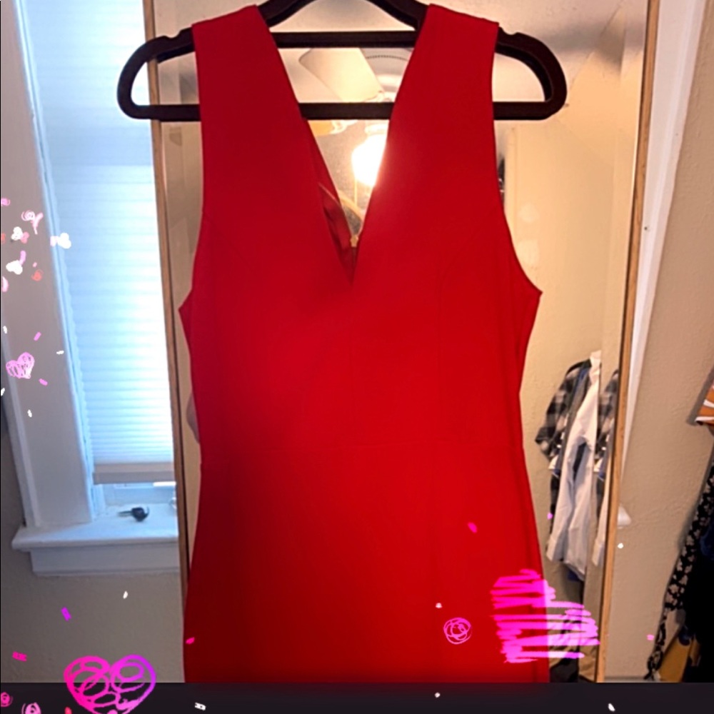 Christmas day is coming! Red dress never worn.